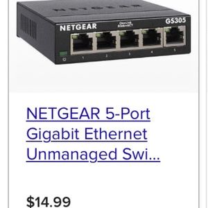 Netgear Ethernet Switch | New in pkg